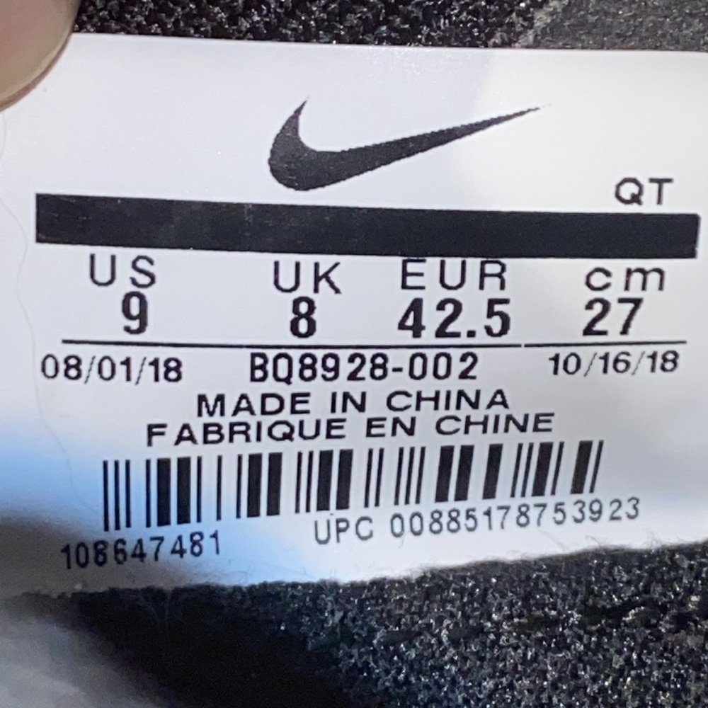 Authentic Nike men’s epic react sneakers sz 9 - Picture 6 of 16